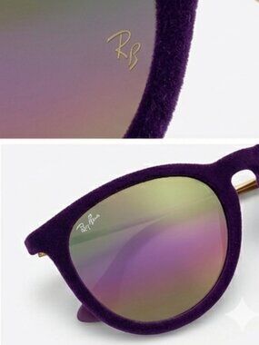 Ray-Ban Erika Velvet Edition - Royal Purple Phantos Sunglasses